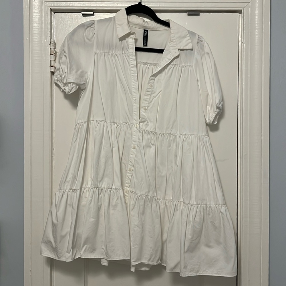 White Zara Dress